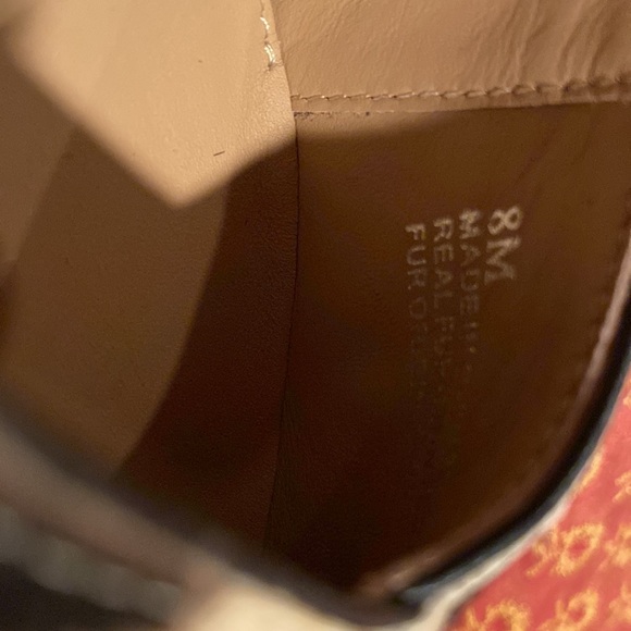 LNWT LINEA PAOLA PENROSE PUMP; STILETTO HEEL, BLACK and CREAM CALF HAiR. CLASSY! - Picture 12 of 12